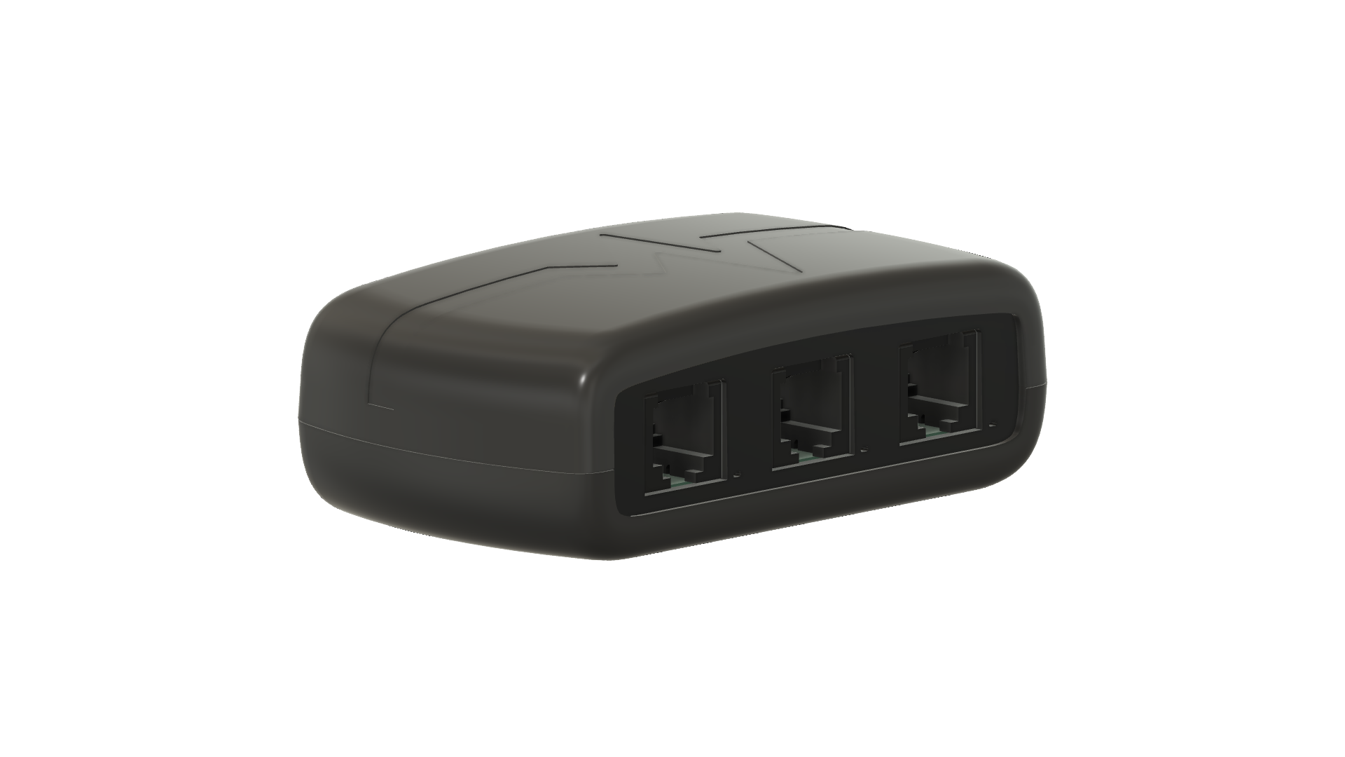 P1S actieve P1 Splitter met drie RJ12-uitgangen